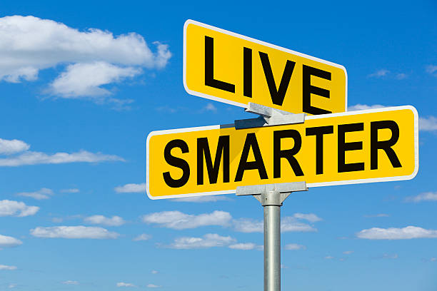 istock Live Smarter Street Sign 459346711
