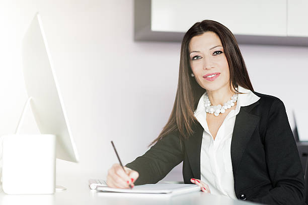 istock Beautiful Businesswoman 459348605