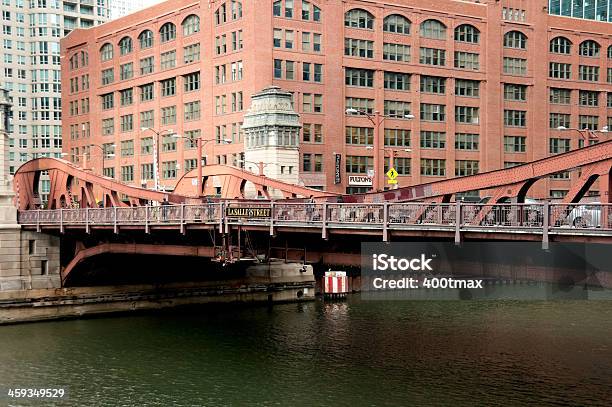 Lasalle Bridge - zdjęcia stockowe i więcej obrazów Architektura - Architektura, Bez ludzi, Chicago - Illinois