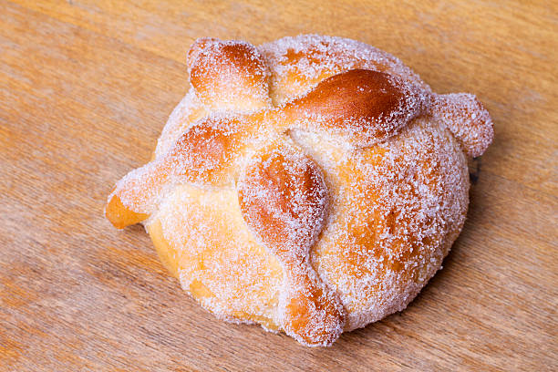 istock deads bread, mexican traditional food 459359045