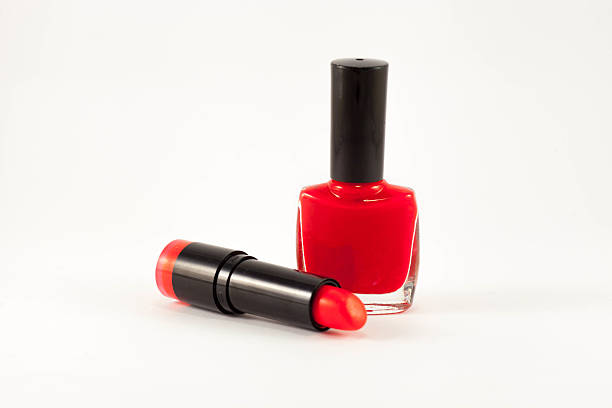 istock lipstick and red nail polish 459359685