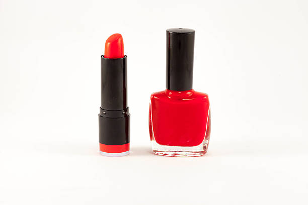 istock lipstick and red nail polish 459359689
