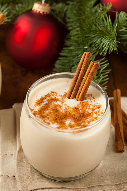istock Homemade Festive Cinnamon Eggnog 459361789