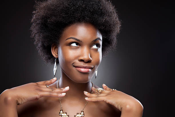 istock Beautiful black woman 459369189