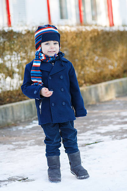 istock Adorable toddler boy on beautiful winter day 459369887