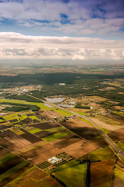 istock Wielkopolska around the plane. 459370207