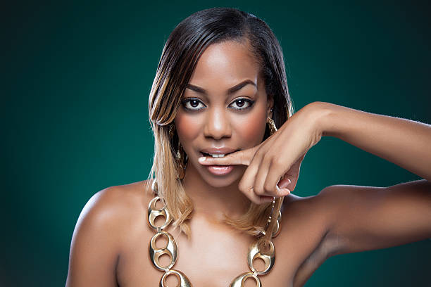 istock Attractive black woman 459373255