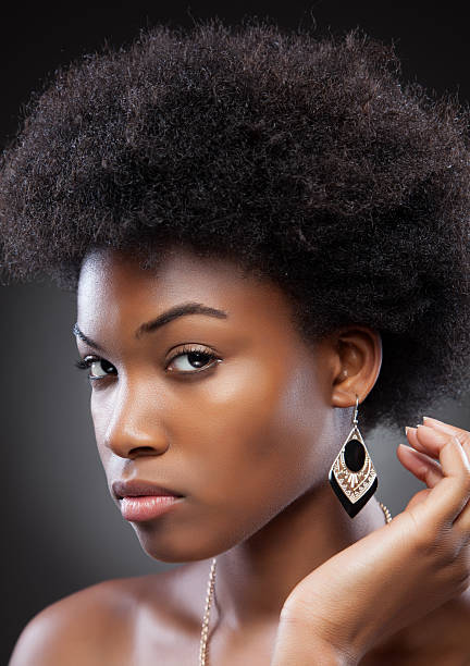 istock A beautiful black woman posing 459373353