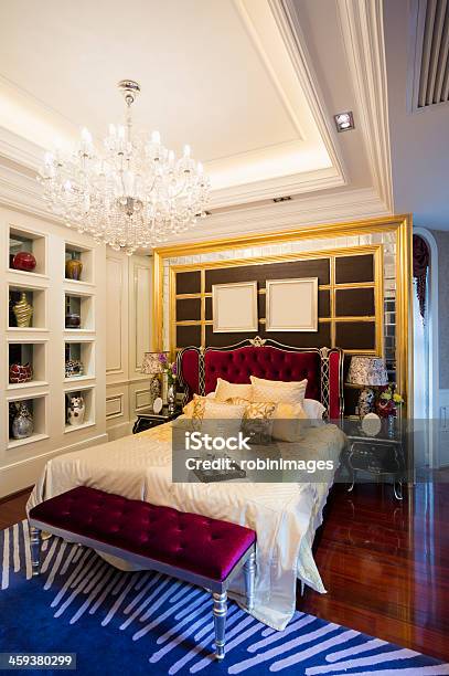 Luxury Bedroom Stock Photo - Download Image Now - Bed - Furniture, Bedding, Bedroom