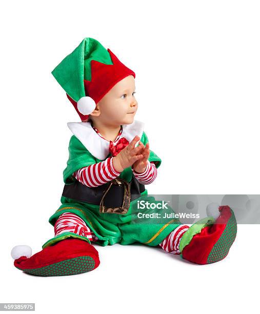 Bebé Elfo - Fotografias de stock e mais imagens de Bebé - Bebé, Cor verde, Elfo