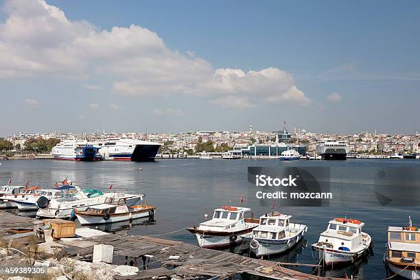 Yenikapi Port Stock Photo - Download Image Now - Color Image, Commercial Dock, Copy Space