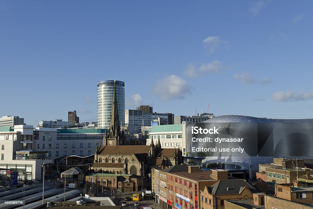 skyline di Birmingham - Foto stock royalty-free di Moderno