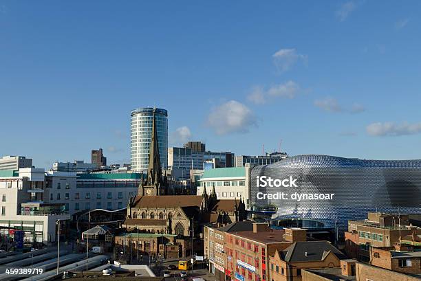 Skyline Di Birmingham - Fotografie stock e altre immagini di Moderno - Moderno, Rotonda - Architettura, Affari