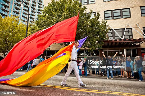 Rainbow Flagge Stockfoto und mehr Bilder von Atlanta - Atlanta, Bunt - Farbton, Editorial