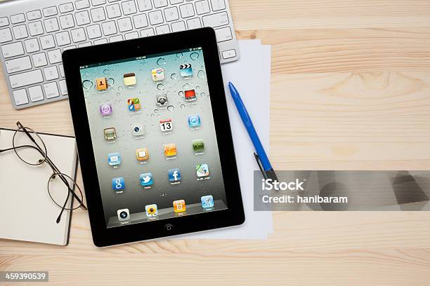 Apple Ipad Worktable 대한 0명에 대한 스톡 사진 및 기타 이미지 - 0명, LCD, iPad