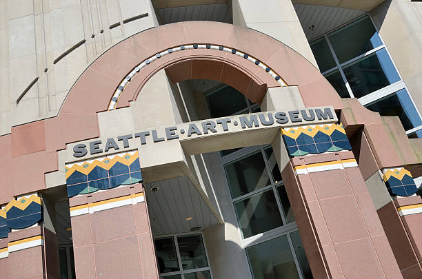 Seattle Art Museum Stock Photo - Download Image Now - Seattle Art