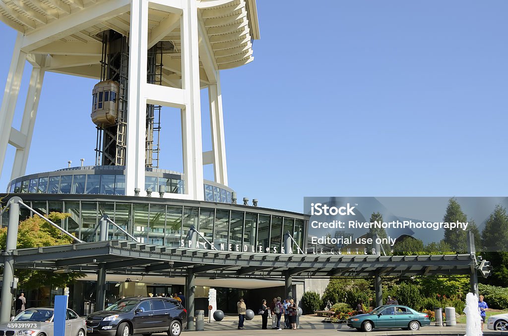 Space Needle, Seattle - Zbiór zdjęć royalty-free (Architektura)