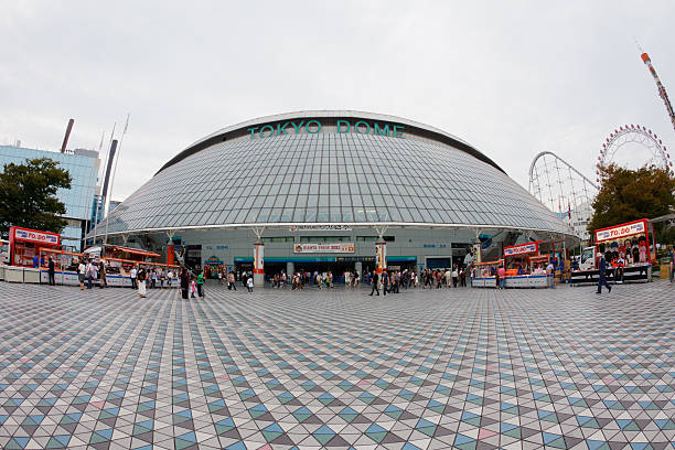 tokyo dome in giappone - boston red sox foto e immagini stock