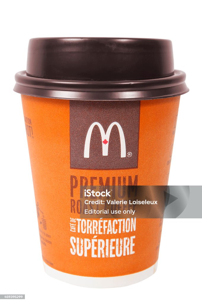 McDonalds coffee cup - Lizenzfrei McDonald's Stock-Foto