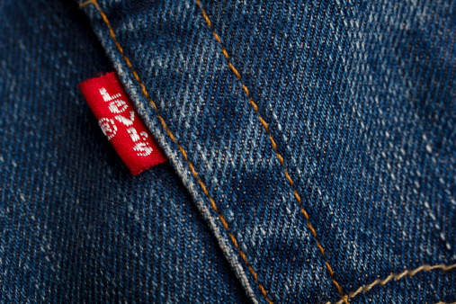 Izmir, Turkey - June 17, 2011: Levi's Logo. Levi's is a manufacturer of jeans and other clothing items