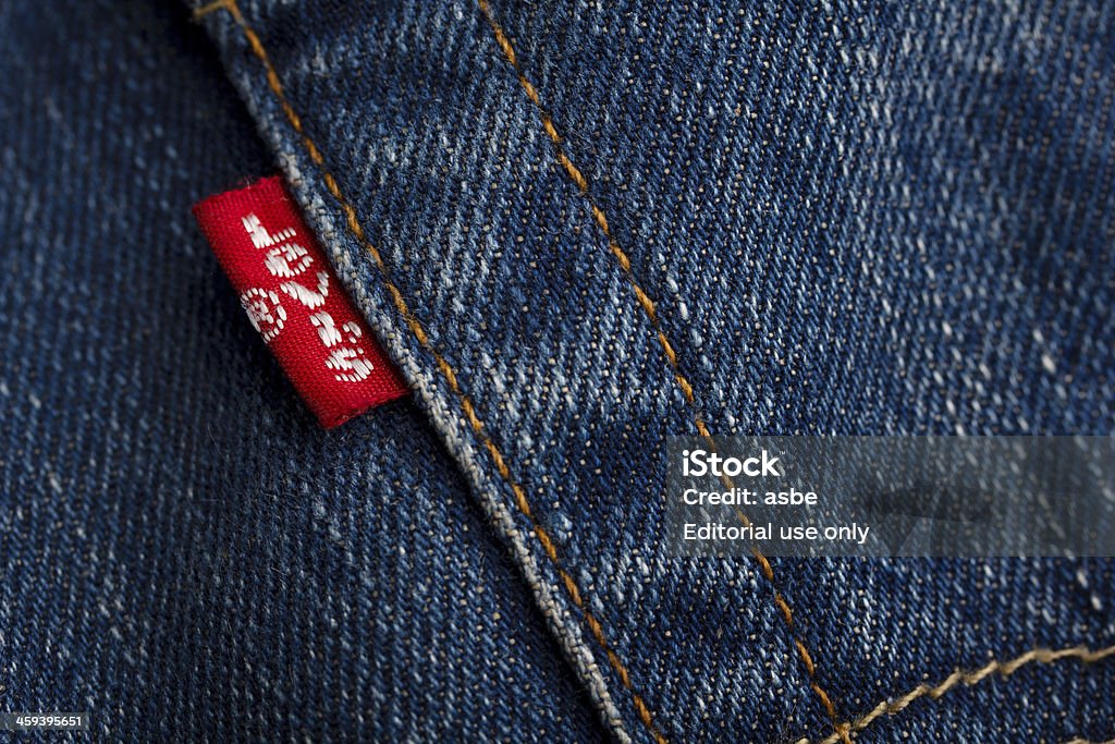 Levis Logo Stock Photo - Download Image Now - Levi's, Jeans, Blue - iStock