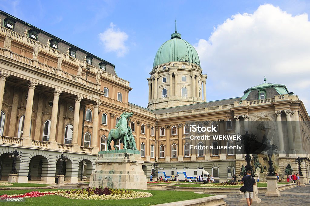 Венгерский национальный Gallery», Будапешт, Венгрия - Стоковые фото Архитектура роялти-фри