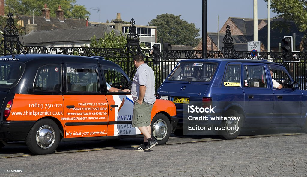 Taxis à Norwich - Photo de Activité libre de droits