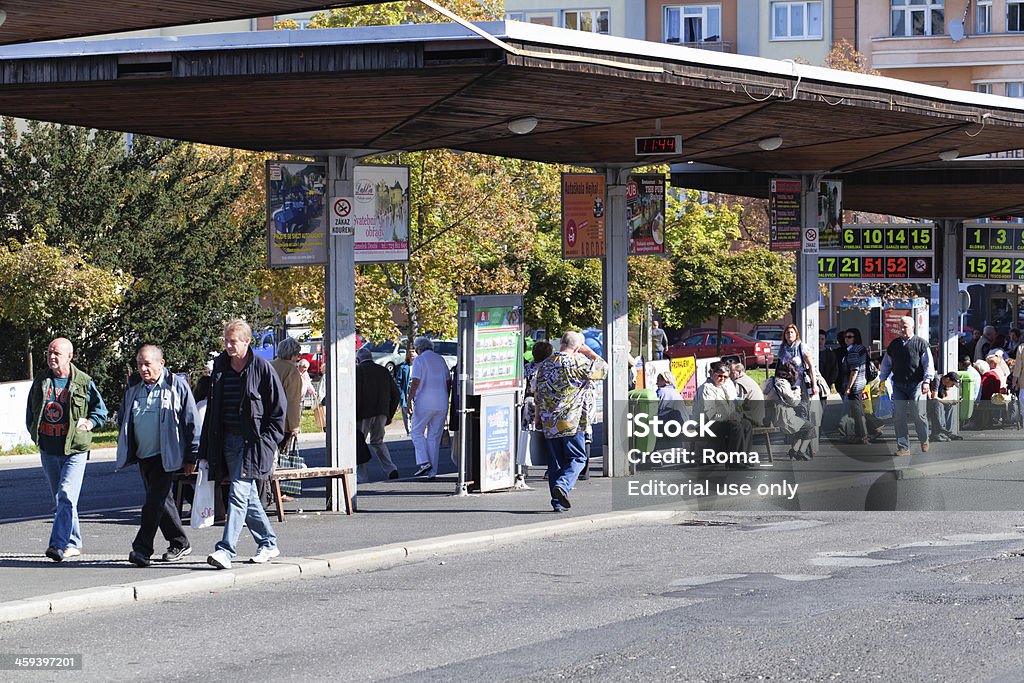 Estação Rodoviária - Royalty-free Adulto Foto de stock