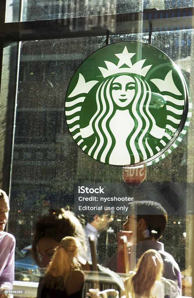Znak Logo Starbucks - Zbiór zdjęć royalty-free (Starbucks)