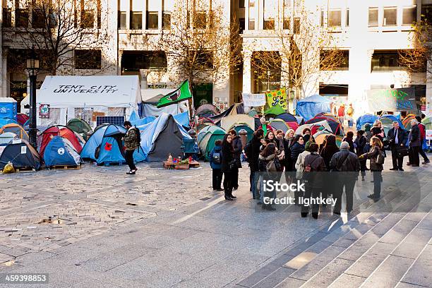 Occupy London Stock Exchange Stock Photo - Download Image Now - Activist, Activity, Banner - Sign