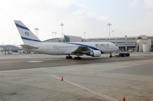 Narita, Japan - December 19, 2023 : ANA Cargo Boeing 767-300 at Narita International Airport in Japan.