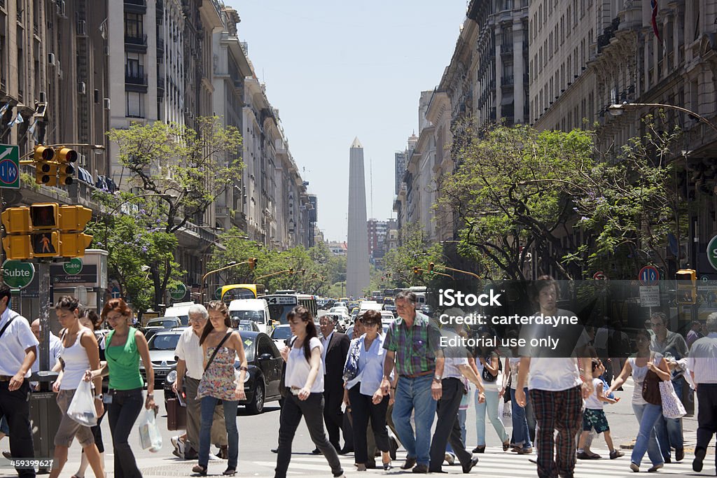 Straßenszenen von Buenos Aires - Lizenzfrei 2000-2009 Stock-Foto
