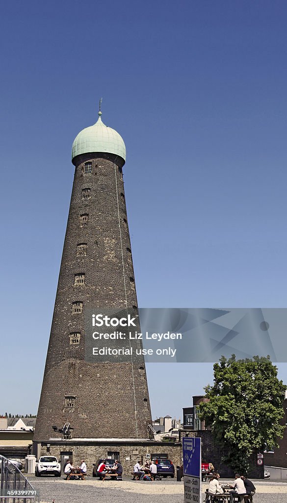 St Patrick's Tower, były smock wiatrak, Dublin, Irlandia - Zbiór zdjęć royalty-free (Architektura)