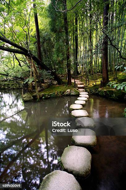 Foto de Stone Caminhada No Tenjuan Templo De Nanzenji Complexo Kyoto Japão e mais fotos de stock de Jardim de rochas