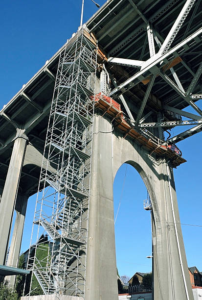 istock Bridge being retrofitted for earthquake in Seattle WA 459402167
