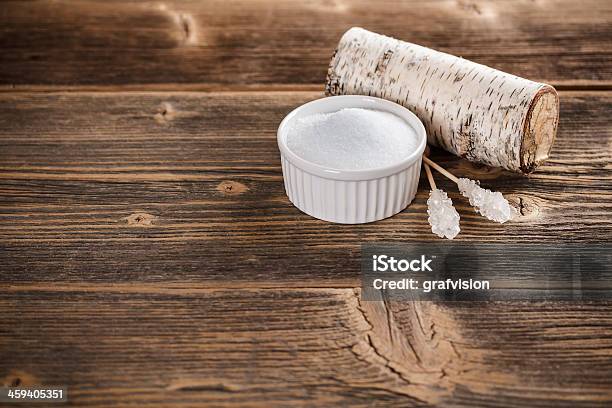 Xylitol Stock Photo - Download Image Now - Xylitol, Birch Tree, Bowl