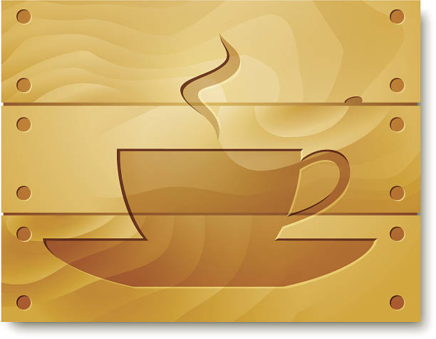 Tea cup vector art illustration