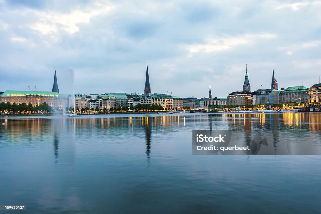 Alstersee in Hamburg - Lizenzfrei Alstersee Stock-Foto