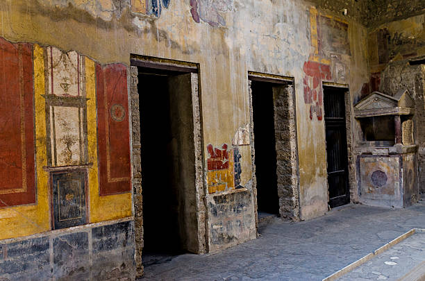 istock Fresco in Pompeii house 459431673