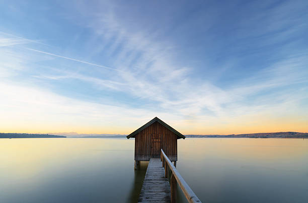istock Colorful Sunrise at Lake Ammersee 459441315
