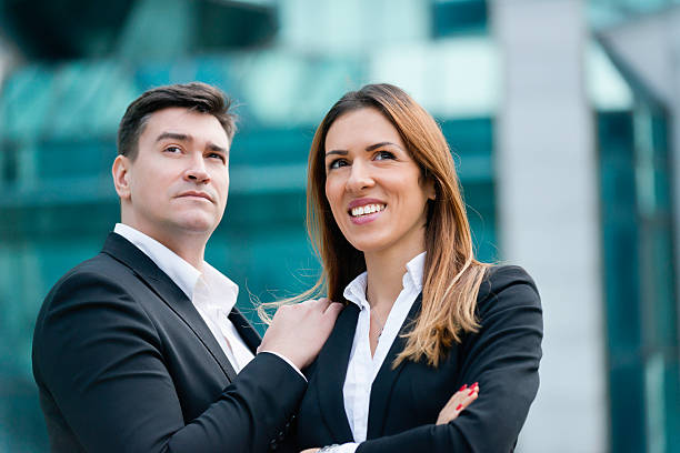 istock Corporate business team portrait 459443069