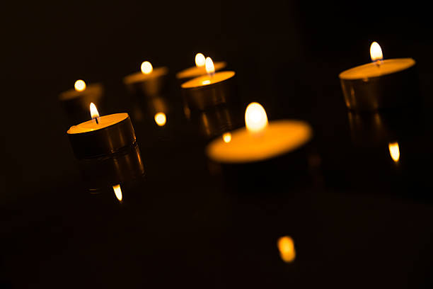 istock Golden candle group XXXL 459443717