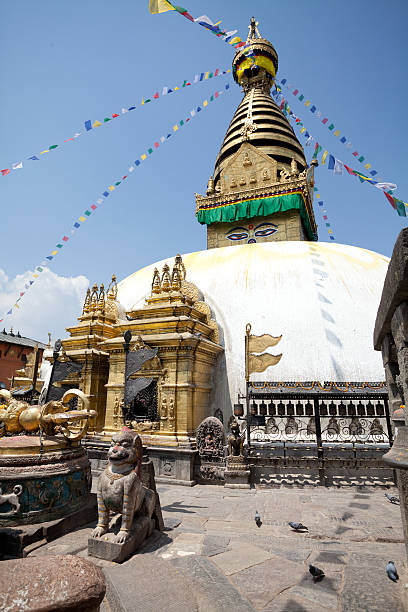 istock Monkey Temple, religion symbol in Kathmandu 459445789