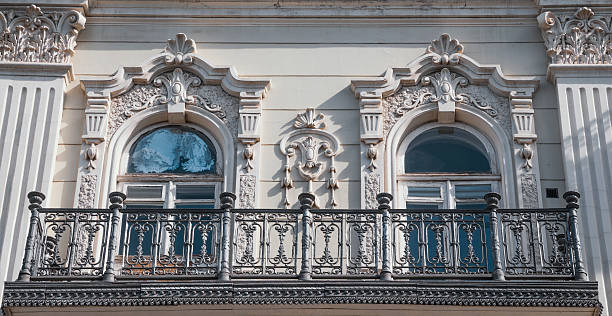 istock Architectural detail of the building. 459447963