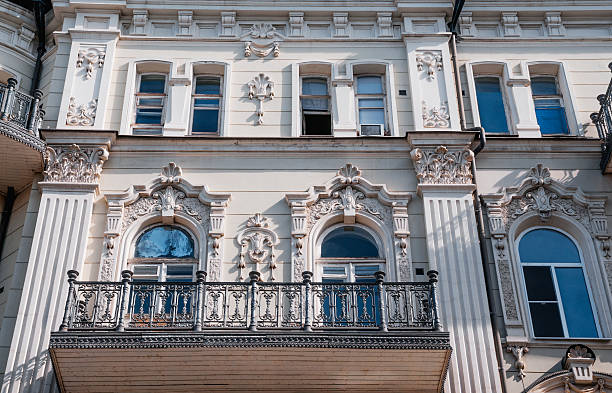 istock Architectural detail of the building. 459447965
