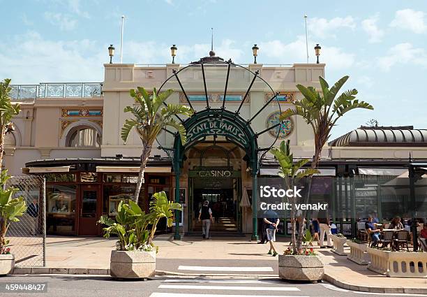 Monaco Cafe De Paris Stock Photo - Download Image Now - British Culture, Capital Cities, Casino