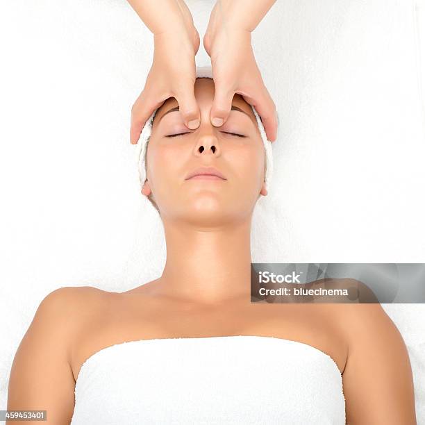 Facial Massage Stock Photo - Download Image Now - Adult, Adults Only, Alternative Medicine