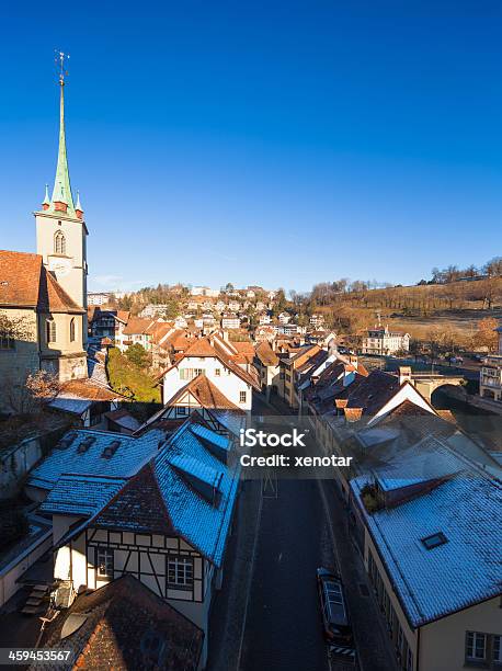 Città Vecchia Di Berna Svizzera - Fotografie stock e altre immagini di Ambientazione esterna - Ambientazione esterna, Architettura, Bandiera