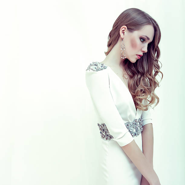 istock sensual girl in a white dress 459458211