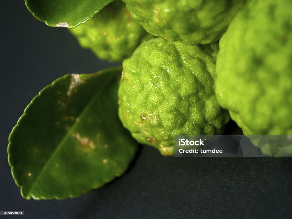 Bergamota frutas limão Kaffir - Foto de stock de Comida royalty-free